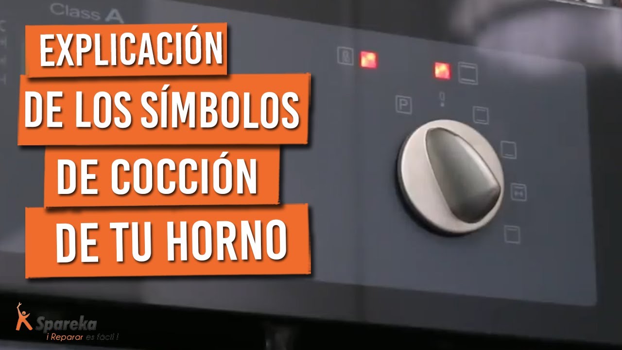 Explicación de los símbolos de cocción de tu horno - YouTube