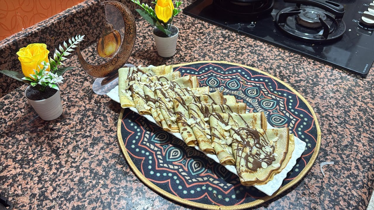 كريب ساهل خفيف وبدون زبدة  🥰👌