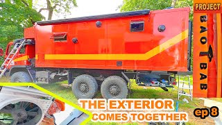 Overland Expedition Truck Exterior Completed! | Windows Installation | Ep 8