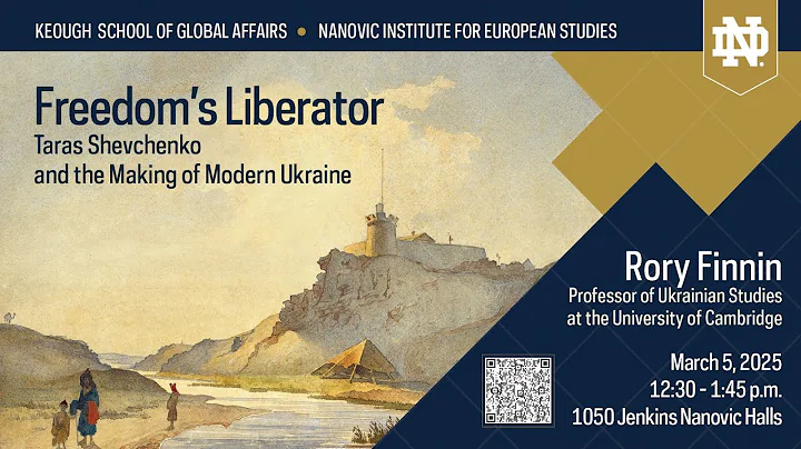 Freedom’s Liberator: Taras Shevchenko and the Making of Modern Ukraine | Rory Finnin
