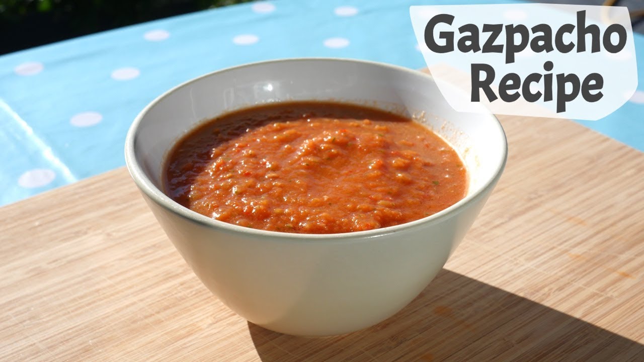 Pacho Recipe Gazpacho Recipe - YouTube