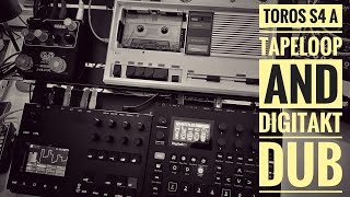Torso S-4, Digitakt 2 Real-Time Soundscapes with Custom Tape Loop” DEEP DUST “Live Ambient Dub“