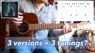 Coldplay - Something Just Like This acoustic guitar tutorial (tunings, chords + tabs on screen)