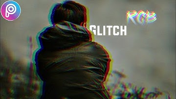 How to make glitch RGB effect II PicsArt tutorial II 🔥✌🏻