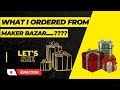 What i have ordered from MAKER BAZAR | Components |Experiments #viral #electric #diy #trending #asmr