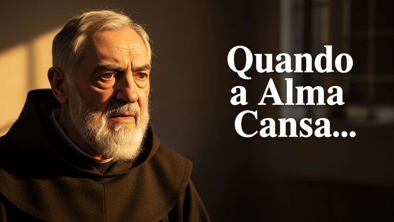 Padre Pio AVISA: Esse é o sinal mais perigoso de que sua alma está cansada demais