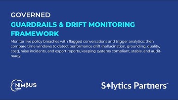 Keep GenAI Models Safe with Guardrail Model Monitoring & Drift Lens | NIMBUS Uno Platform