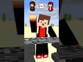 JJ vs Dark JJ - MAIZEN Minecraft Animation #shorts #minecraft #maizen