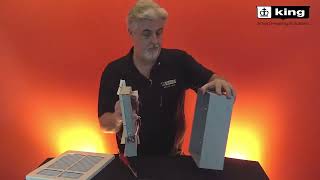 Watch the product video for King Electric W Wall Heater: Small Fan-Forced Electric Heater