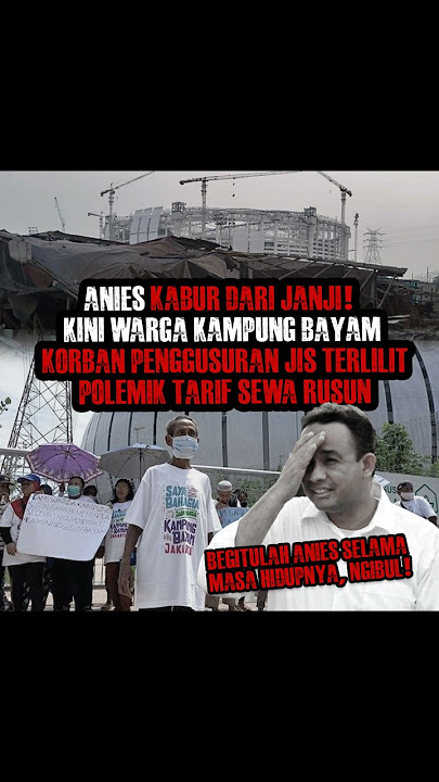 ANIES BASWEDAN INGKAR JANJI...!!! 🔥🔥😱😱👍👍