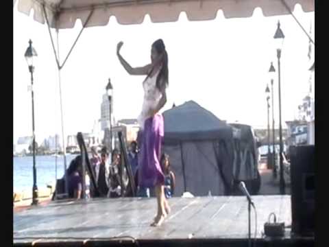 Faith Mohamed performing at the 2009 Fells Point Fun Festival