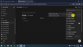 How To Copy Database From Notion