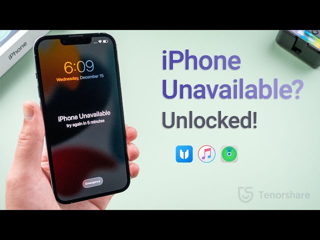 iPhone Unavailable/Security Lockout? 4 Ways to Fix iPhone Unavailable Lock Screen | 2024 class=