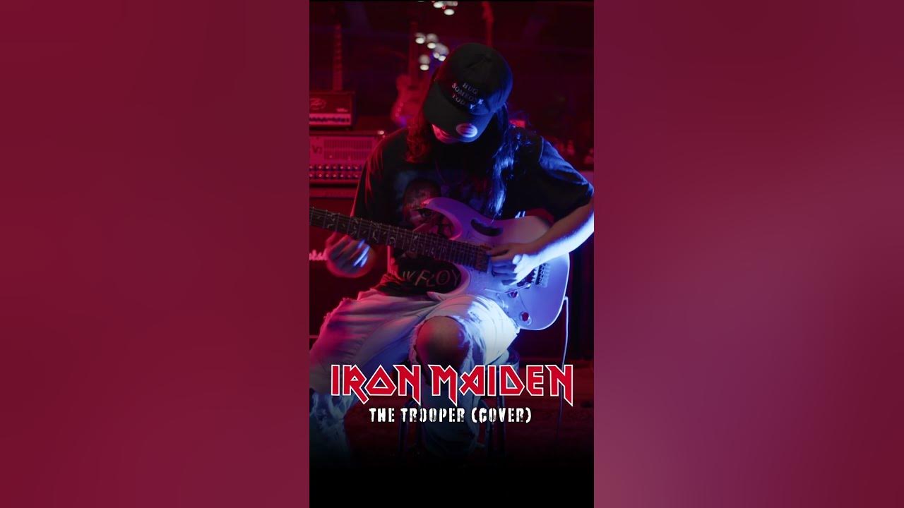 Iron Maiden  - The Trooper (Cover). #2 #Shorts Check out the full cover.
