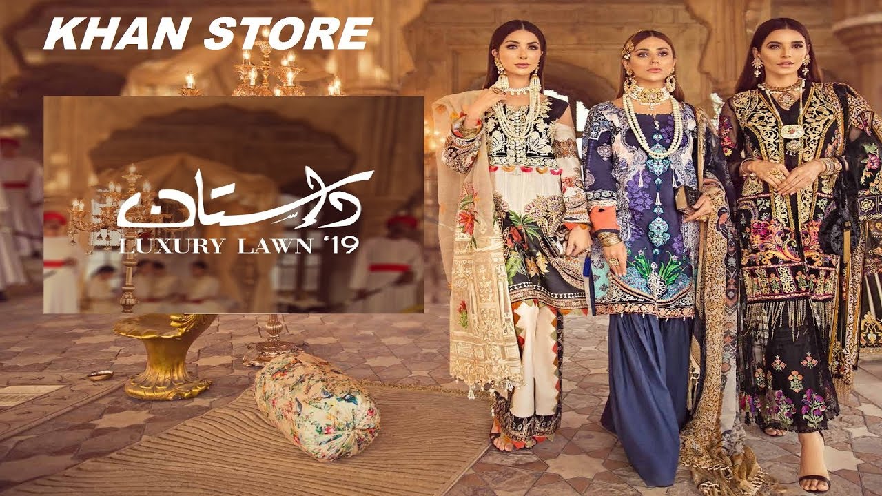 ITTEHAD LATEST NEW | DASTAAN LUXURY SPRING SUMMER 2019 EMBROIDERED LAWN | KHAN STORE |