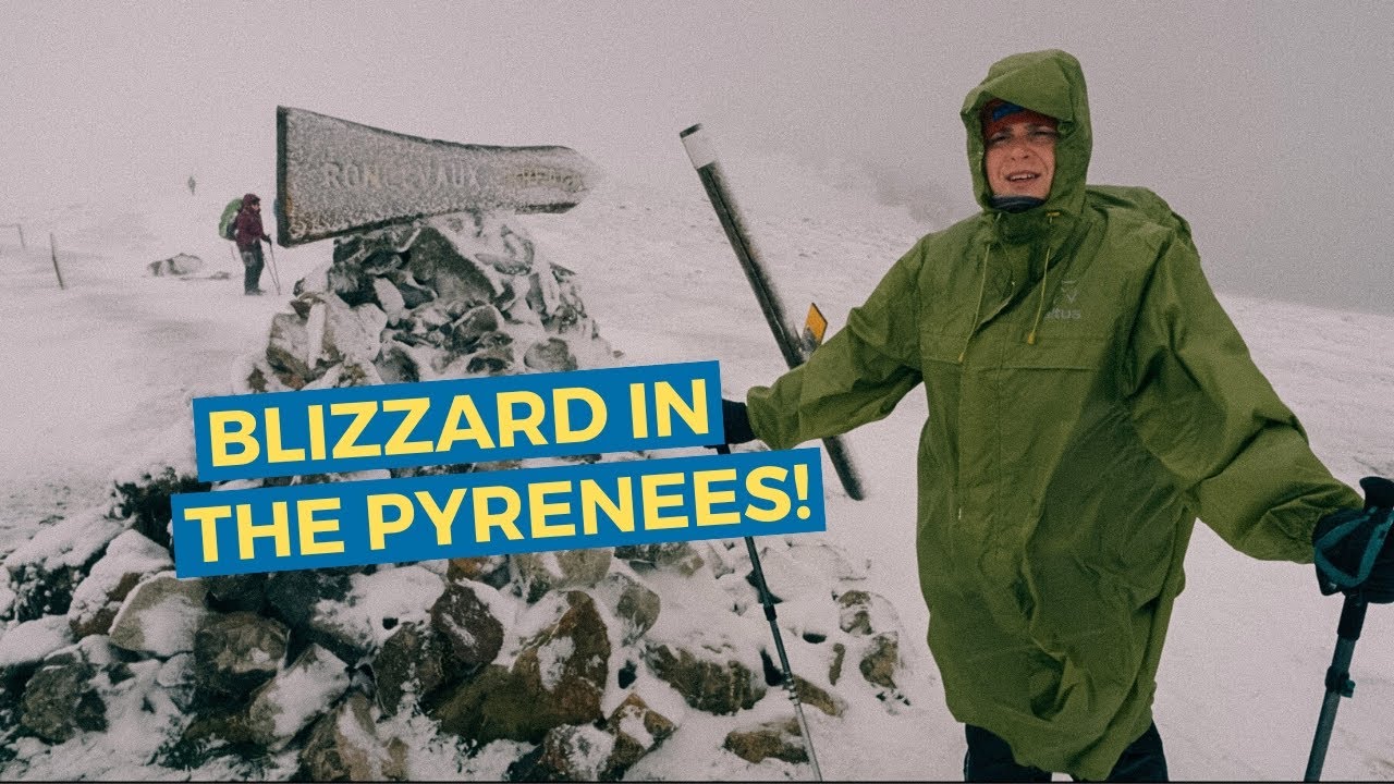 Пересечение Пиренеев в метель!! | Дорога Сантьяго | Видеоблог French Road