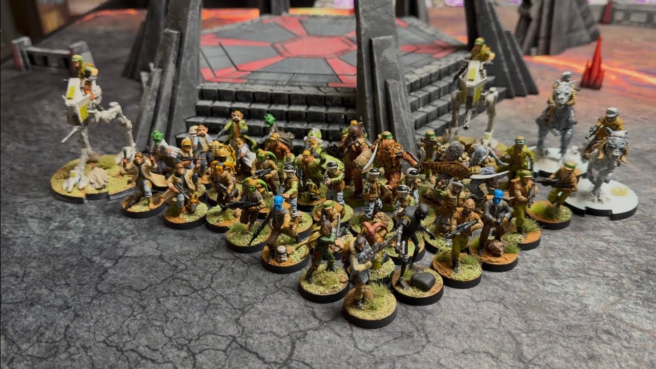 Star Wars Legion Battle Report S2E45: Rebels vs Empire - YouTube