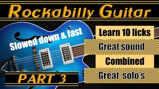 Rockabilly Learn 10 Licks Play Great Solo's Part 3