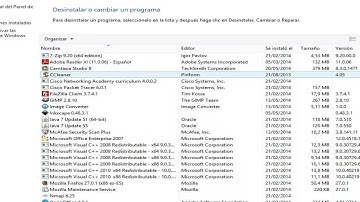 Camtasia - Desinstalación VLC