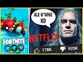 FORTNITE STAŁO SIĘ DYSCYPLINĄ OLIMPIJSKĄ, UPADEK WIEDŹMINA OD NETFLIXA...!