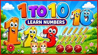 Learn Counting 1 to 10 for Kids | 123 | 1234 Counting | English Numbers Count | Toddlers | Preschool