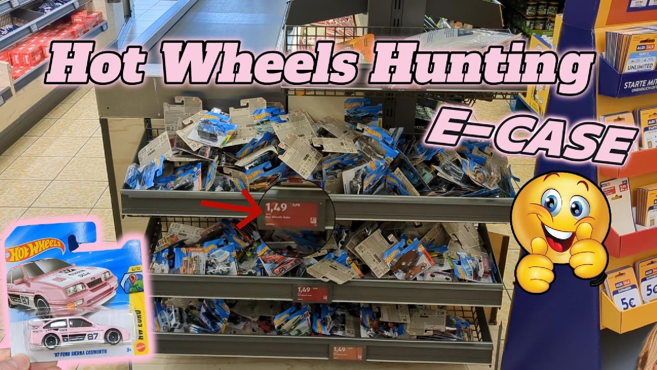 Hot Wheels Hunting E-Case VOLL und Preis Sturz bei Aldi.