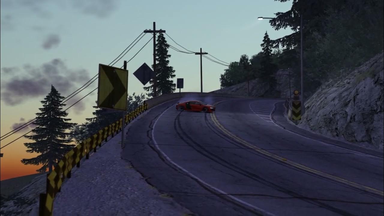 R8 Reverse Entry on NFS Carbon map Assetto Corsa Clips YouTube