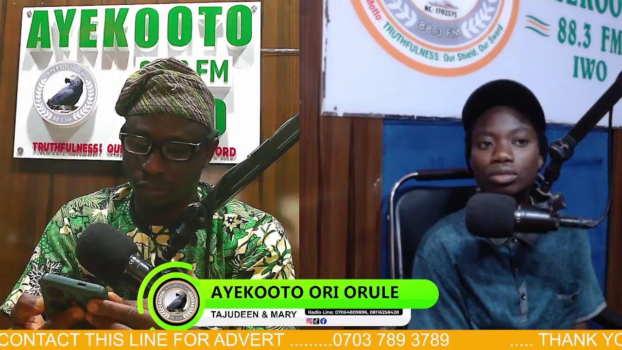 Ayekooto 88.3fm Live Stream