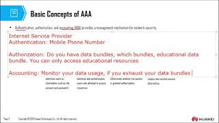 Topic 13 AAA Principles and Configuration