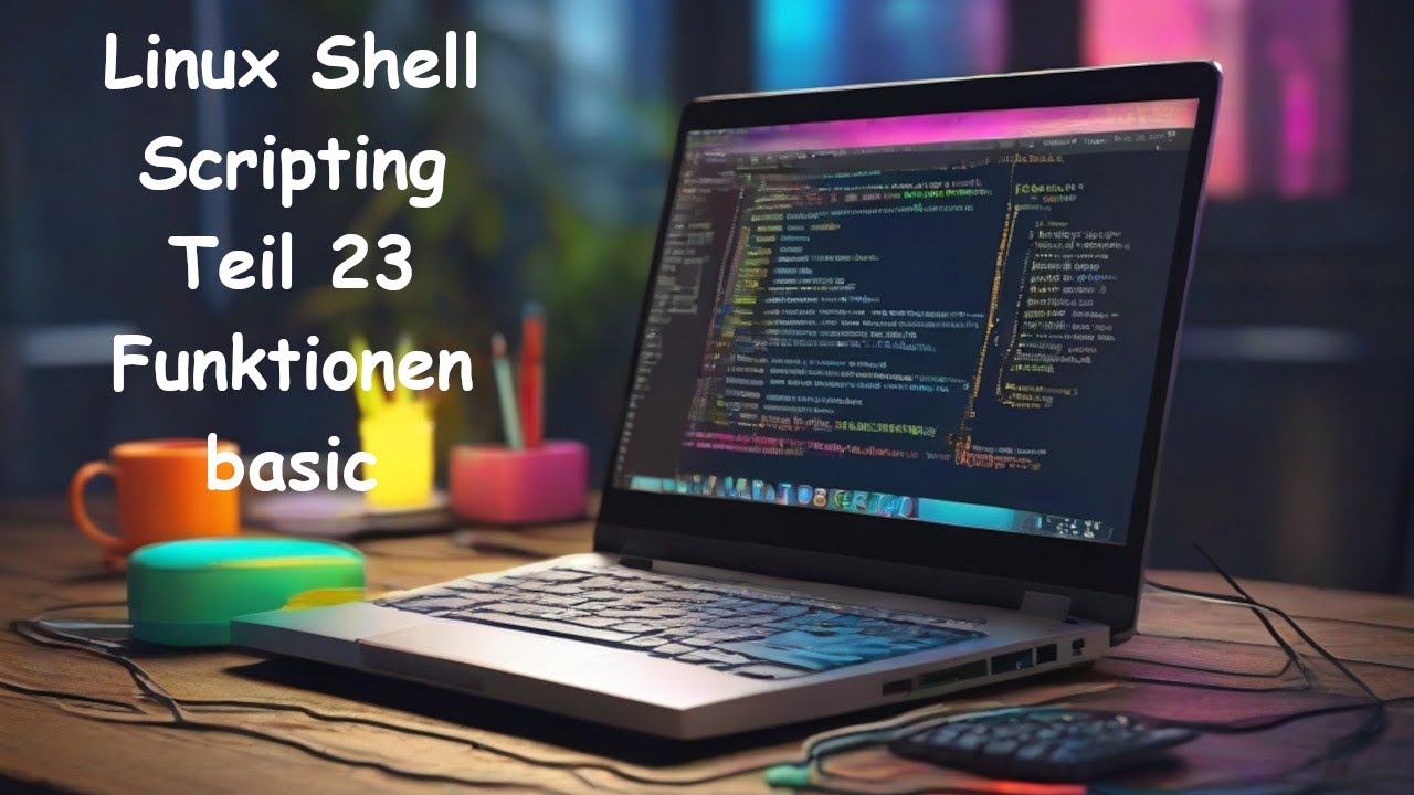 Linux Shell Scripting Teil 23 - Funktionen / basic - YouTube
