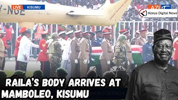 Tears as Raila