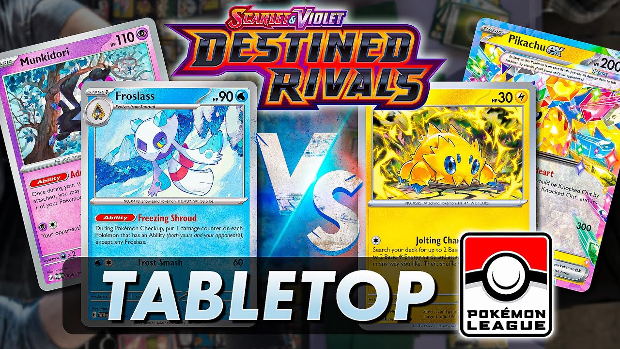 Froslass/Munkidori vs Joltik Box【Destined Rivals】League BO3 | Tabletop