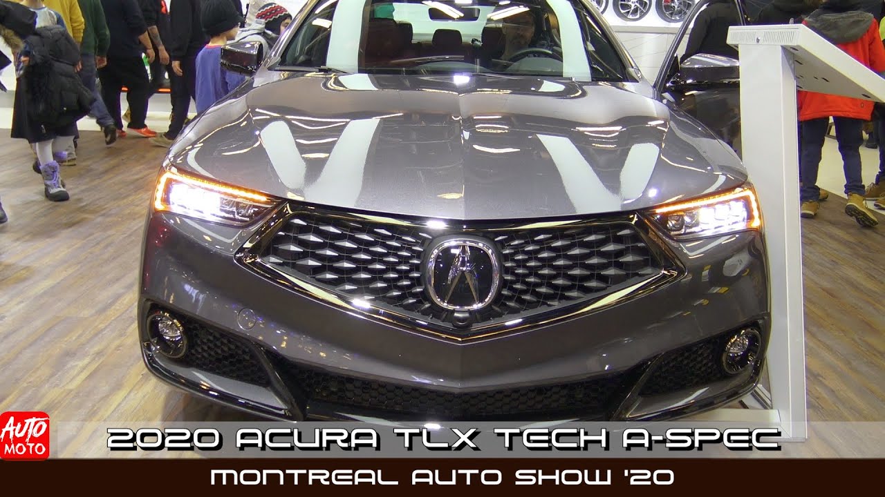 2020 Acura TLX Tech A-spec SH AWD - Exterior And Interior - Montreal