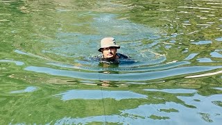Biggest Long jump 🏊🏄 .. swimming 💨