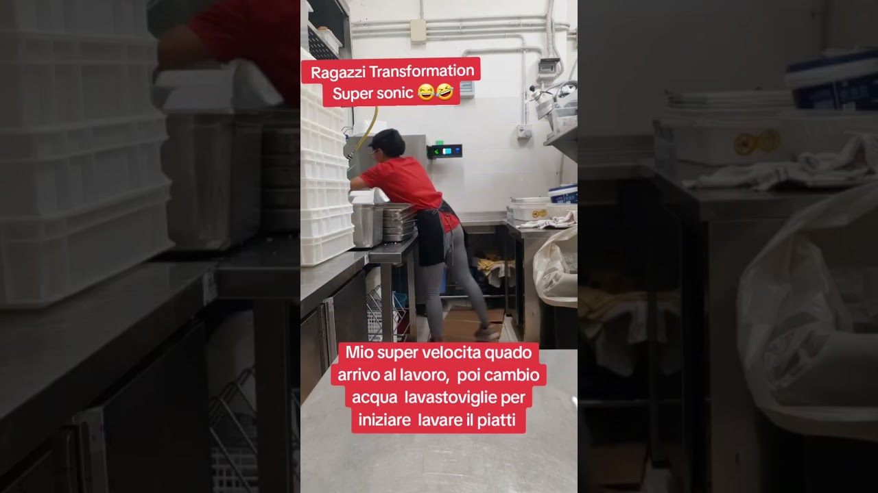Transformation super sonic #dishwasher #lavapiatti #work #italy#europe #pleasesubscribe#philippines 