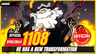 ONE PIECE 1108 OFFICIAL SPOILERS PART 1 - OHHH NO!  HE HAS A NEW TRANSFORMATION..