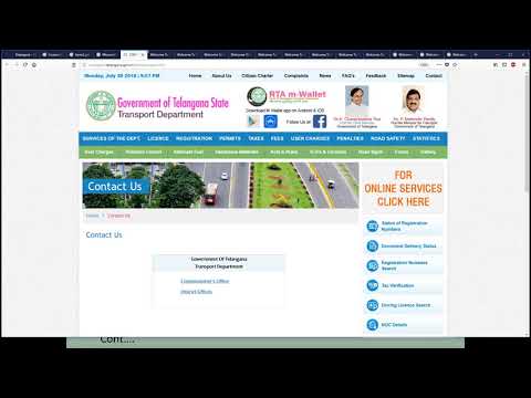 This video provides you information related to applying for a learner driver license (llr) in telangana. following link can take the page with more in...