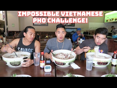 Impossible Vietnamese Pho Challenge 4lbs Turned To 6 Lbs Pho