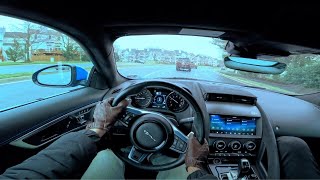 2020 jaguar F-Type SVR : POV Test Drive