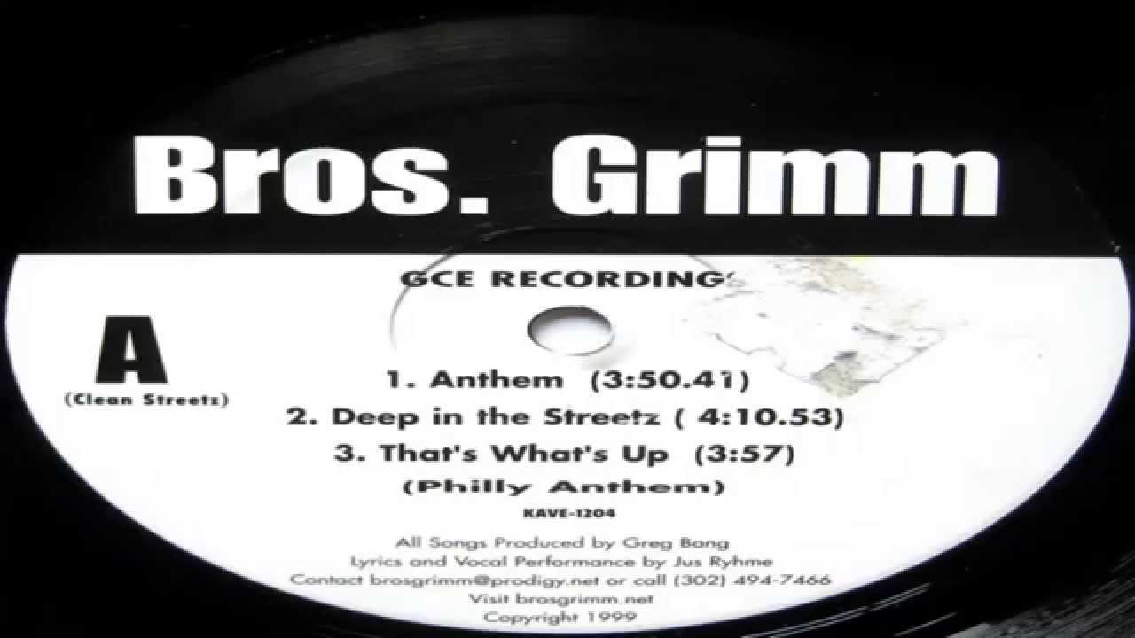 Bros. Grimm  - Anthem / Deep In The Streetz / That's What's Up (Philly Anthem) (Full Vinyl) (1999)