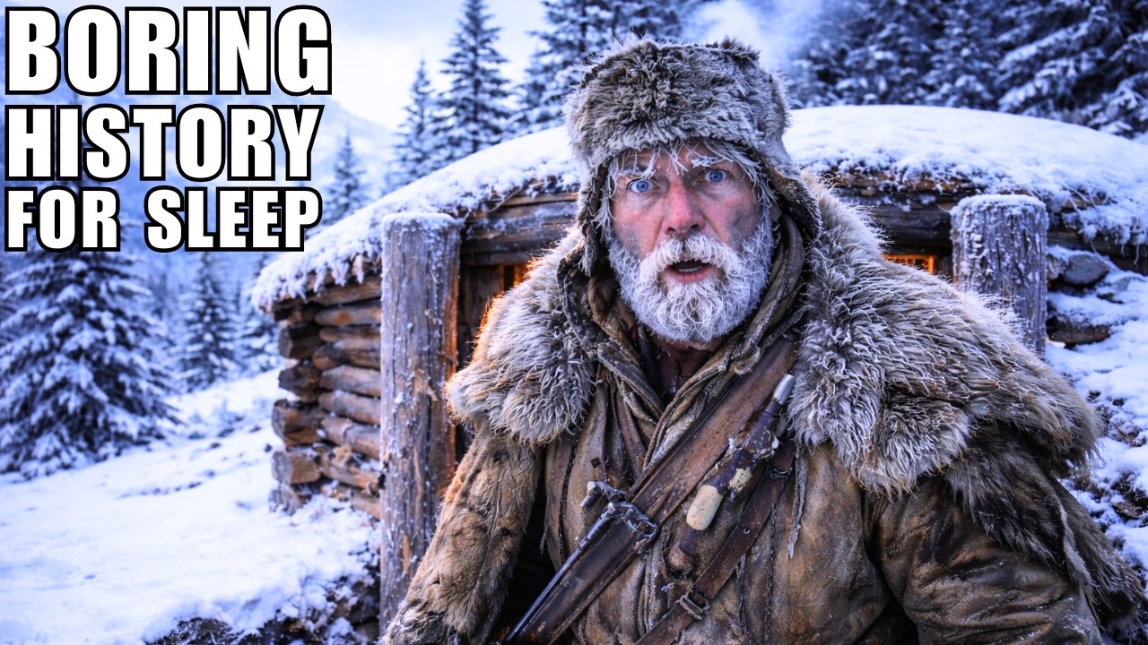 What Was Life Actually Like in a Small Log Cabin During Snowstorms | History for Sleep