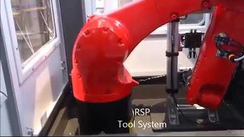 RSP 20kg Swivel Tool Changer with Gripper on KUKA Robot