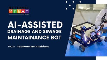 Cleaning AI Robot - AI Assisted Drainage & Sewage Maintenance Robot | Emtenan | Abrar