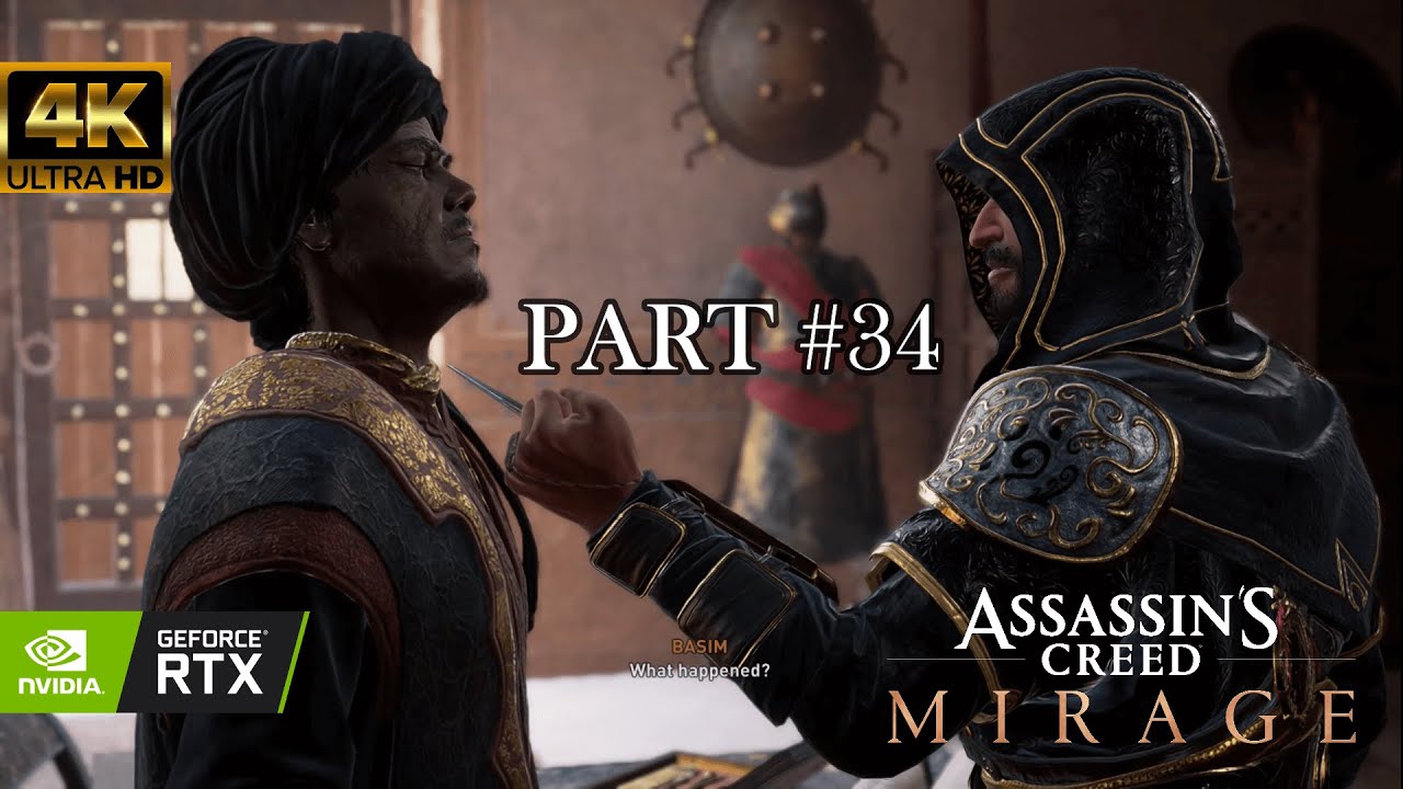 ASSASSIN'S CREED MIRAGE: Judge and Executioner | Part 34 Walkthrough (4K 60FPS No Commentary)