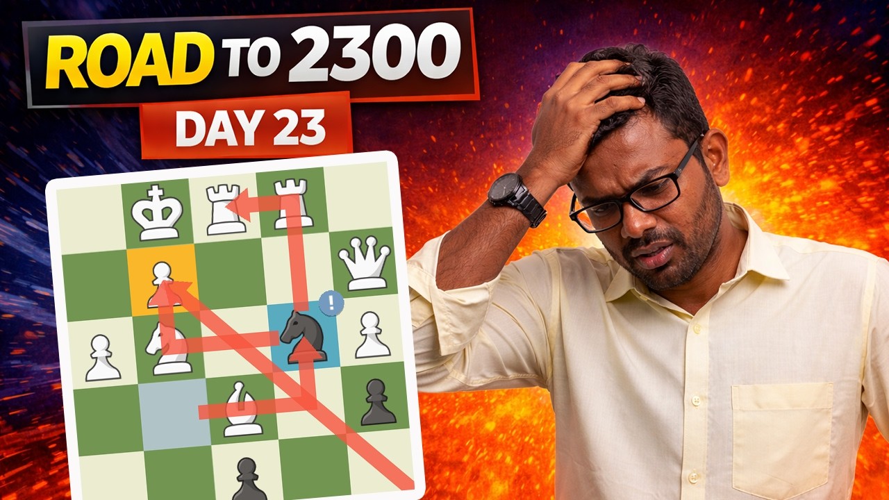 Octopus Knight But not for me 😭😭 , Road to 2300 Day 23 , Tamil Chess Channel