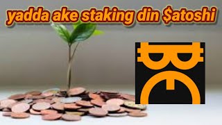 Yadda ake delegating/staking din $atoshi/core daki daki
