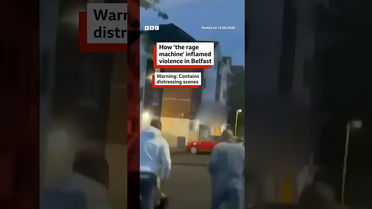 How ‘the rage machine’ inflamed violence in Belfast. #BBCNews