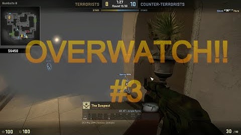 OVERWATCH #3!!! WALLHACKS CONFIRMED CS:GO