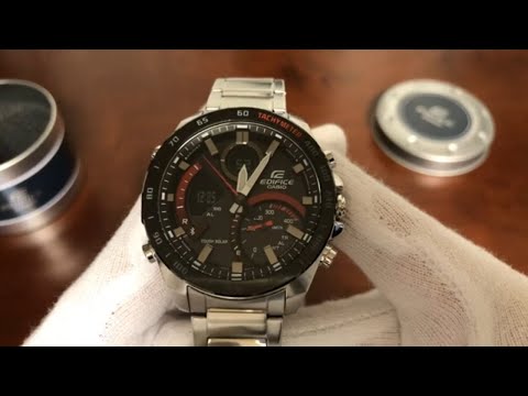 Unboxing Casio Edifice ECB900DB-1A Bluetooth Watch