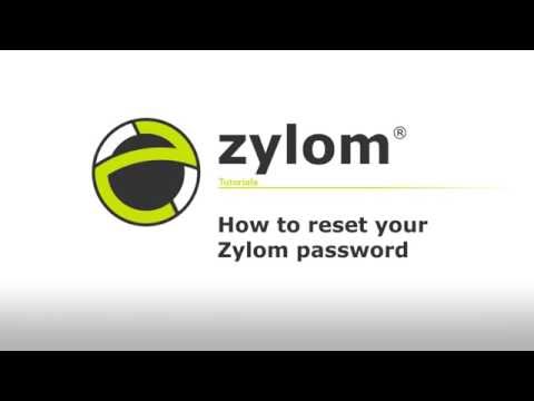 Zylom Tutorial #09 | How to reset your password